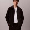 Giacca blouson in seersucker Giacca blouson in seersucker