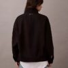 Giacca bomber in misto lana