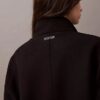 Giacca bomber in misto lana