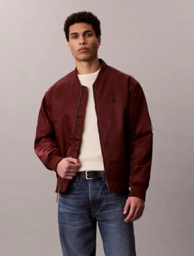 Giacca bomber in nylon