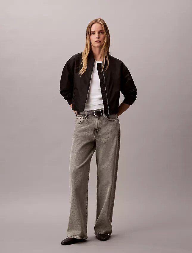 Giacca bomber in nylon Giacca bomber in nylon