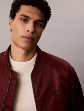 Giacca bomber in nylon