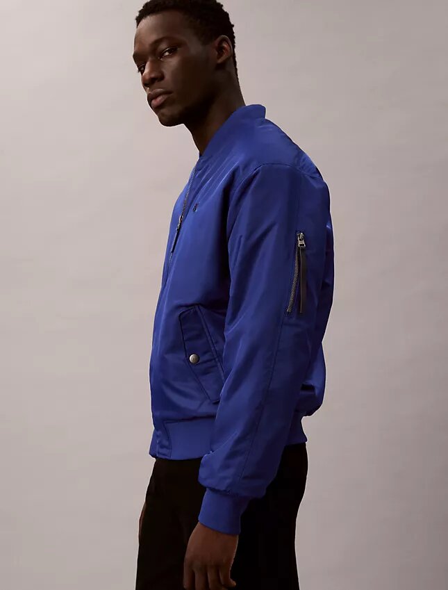 Giacca bomber in nylon Giacca bomber in nylon