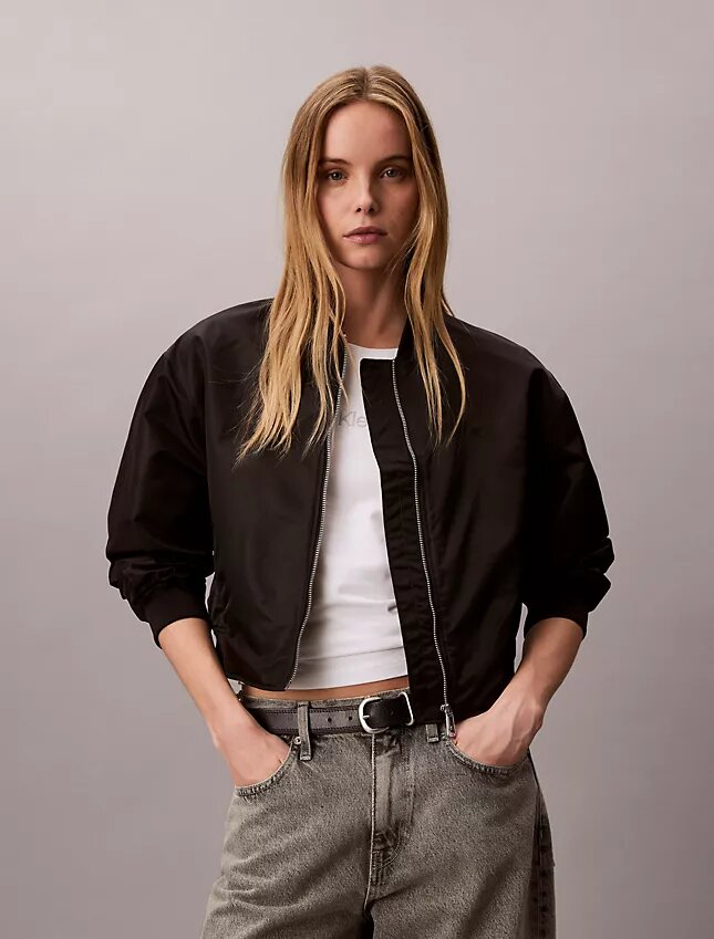 Giacca bomber in nylon Giacca bomber in nylon
