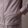 Giacca-camicia classica con zip in misto cotone Giacca-camicia classica con zip in misto cotone