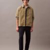 Giacca-camicia classica in misto nylon Giacca-camicia classica in misto nylon