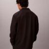 Giacca-camicia dal taglio morbido in misto lana Giacca-camicia dal taglio morbido in misto lana