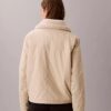 Giacca comoda con collo in sherpa Giacca comoda con collo in sherpa