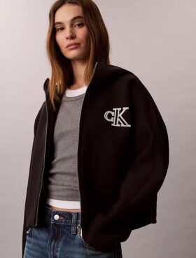 Giacca con cappuccio Monogram