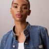 Giacca corta in denim