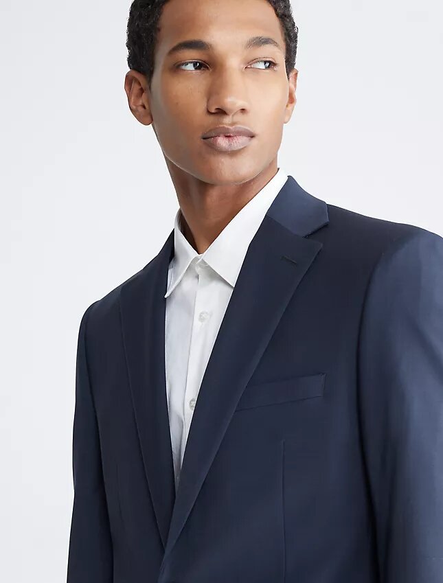 Giacca da completo blu navy slim fit Giacca da completo blu navy slim fit