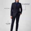 Giacca da completo blu navy slim fit Giacca da completo blu navy slim fit