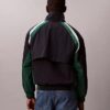 Giacca da tuta in nylon con blocchi di colore Giacca da tuta in nylon con blocchi di colore