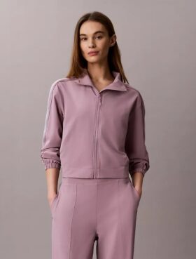 Giacca in tessuto con nastro con logo Commuter