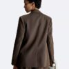 Giacca in twill di lana Giacca in twill di lana