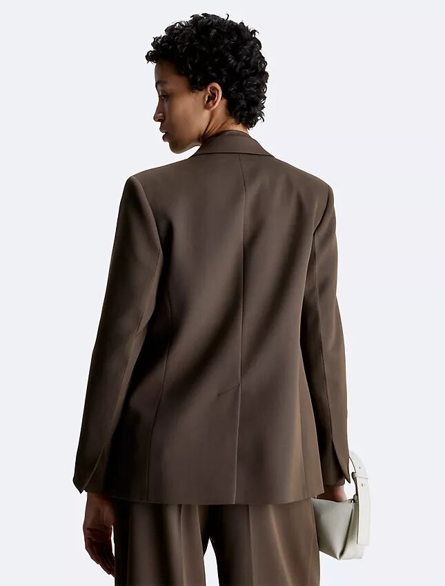 Giacca in twill di lana Giacca in twill di lana