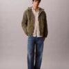 Giacca leggera in nylon misto Giacca leggera in nylon misto