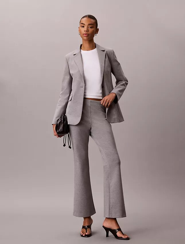 Giacca slim in ponte Giacca slim in ponte