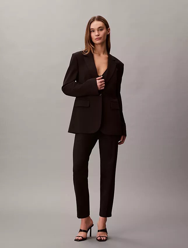 Giacca slim in ponte Giacca slim in ponte