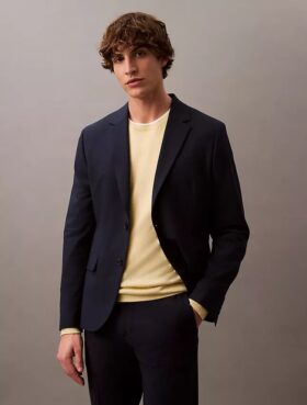 Giacca slim raffinata