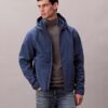 Giacca softshell con cappuccio e zip Giacca softshell con cappuccio e zip