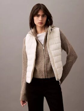 Gilet imbottito in nylon