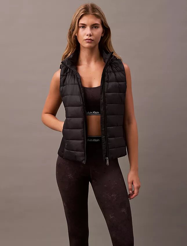 Gilet imbottito in nylon Gilet imbottito in nylon