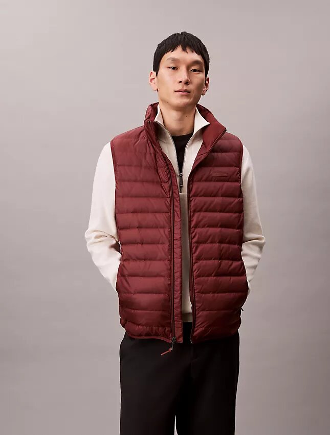 Gilet imbottito in nylon Gilet imbottito in nylon