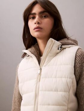 Gilet imbottito in nylon