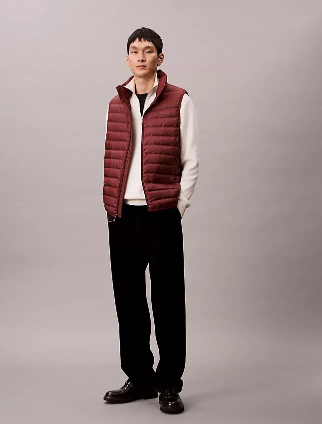 Gilet imbottito in nylon Gilet imbottito in nylon