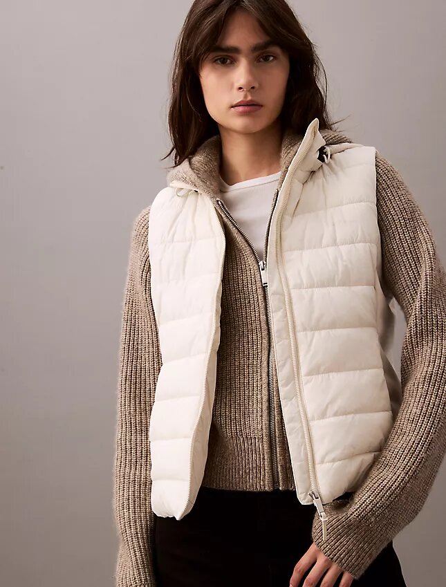 Gilet imbottito in nylon Gilet imbottito in nylon