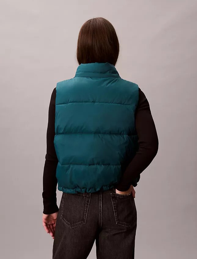 Gilet imbottito in nylon con Monogram Gilet imbottito in nylon con Monogram