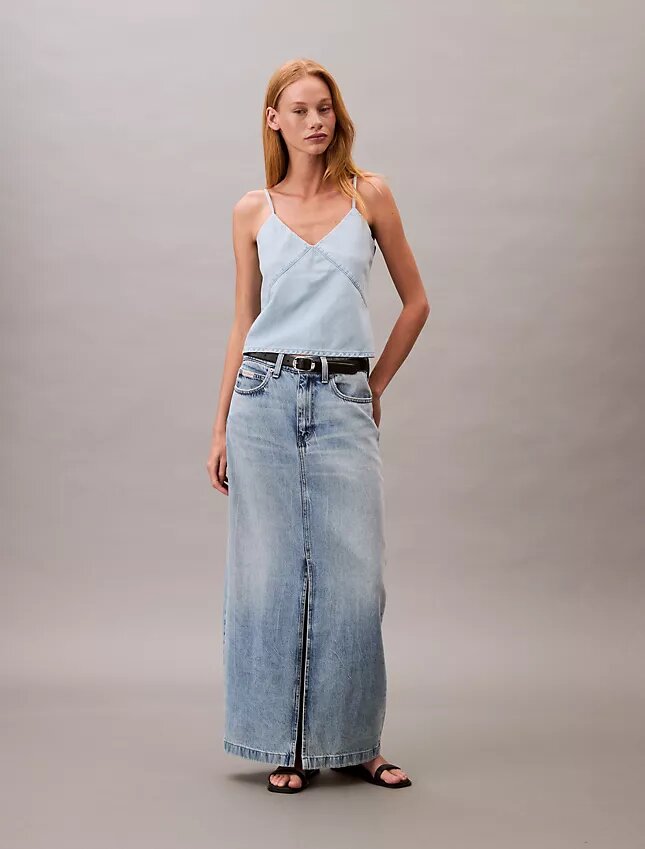 Gonna lunga in Denim Gonna lunga in Denim