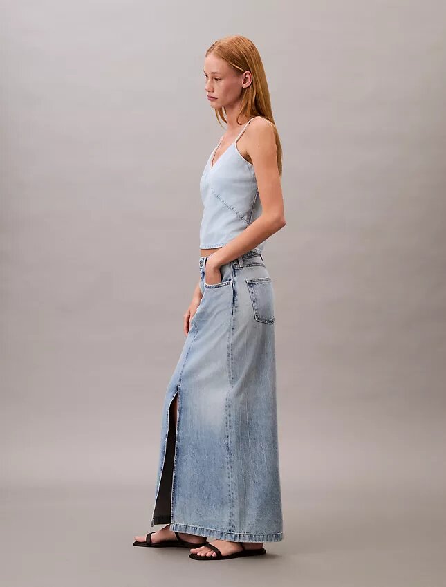 Gonna lunga in Denim Gonna lunga in Denim