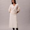 Gonna midi in lana merino Gonna midi in lana merino