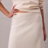 Gonna midi in lana merino Gonna midi in lana merino