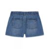Gonnelline-pantaloncini in Denim con coulisse da bambina