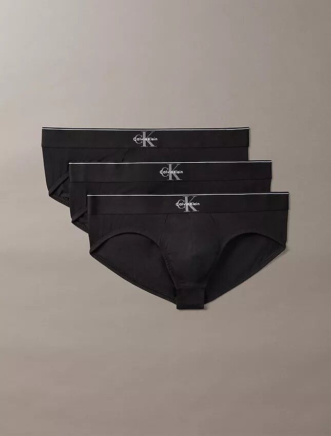 Graphic Monogram Cotton Stretch 3-Pack Brief Graphic Monogram Cotton Stretch 3-Pack Brief