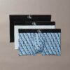 Graphic Monogram Cotton Stretch 3-Pack Parigamba