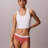 Hipster in cotone elasticizzato a coste Hipster in cotone elasticizzato a coste