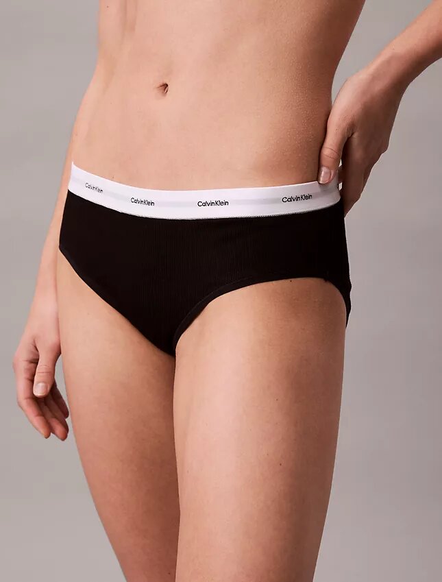 Hipster in cotone elasticizzato a coste Hipster in cotone elasticizzato a coste