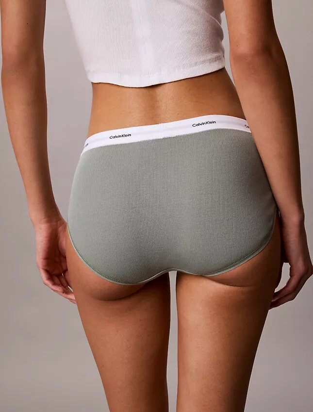 Hipster in cotone elasticizzato a coste Hipster in cotone elasticizzato a coste
