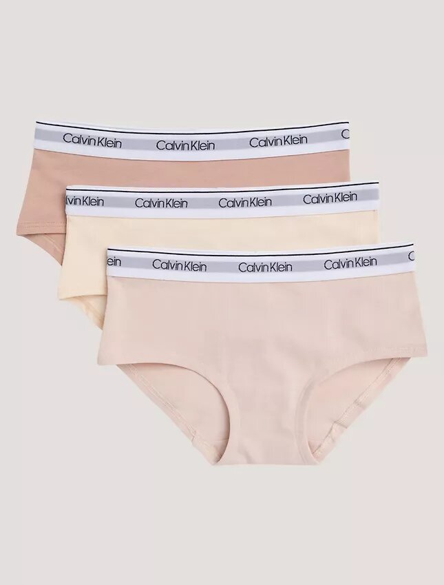 Hipster in Cotton Stretch per bambine, confezione da 3 Hipster in Cotton Stretch per bambine, confezione da 3