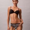 Hipster in microfibra elasticizzata con pizzo Hipster in microfibra elasticizzata con pizzo