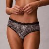 Hipster in microfibra elasticizzata con pizzo Hipster in microfibra elasticizzata con pizzo