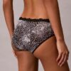 Hipster in microfibra elasticizzata con pizzo Hipster in microfibra elasticizzata con pizzo
