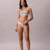 Icon Bralette halter in cotone e Modal Unlined senza imbottitura