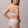 Icon Bralette halter in cotone e Modal Unlined senza imbottitura
