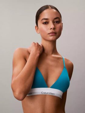 Icon Bralette triangolare in cotone e Modal con leggera fodera
