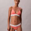 Icon Bralette triangolare in cotone e Modal con leggera fodera